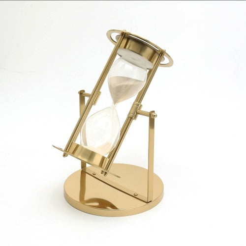 Decorative Aluminium Sand Timer-Hourglass