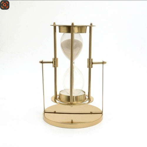 Decorative Aluminium Sand Timer-Hourglass