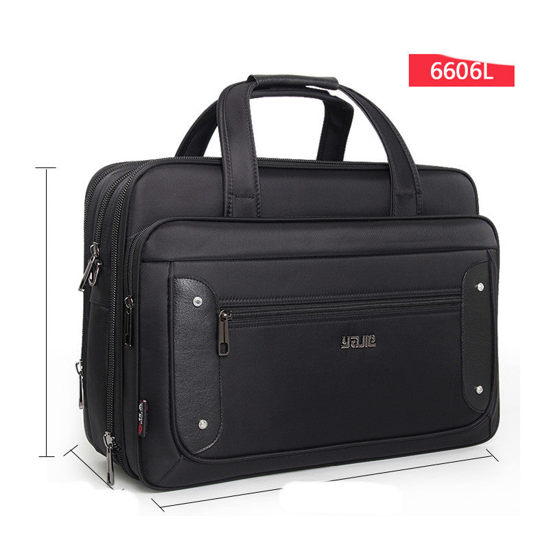 Business Men's Laptop Bag Shoulder Texture