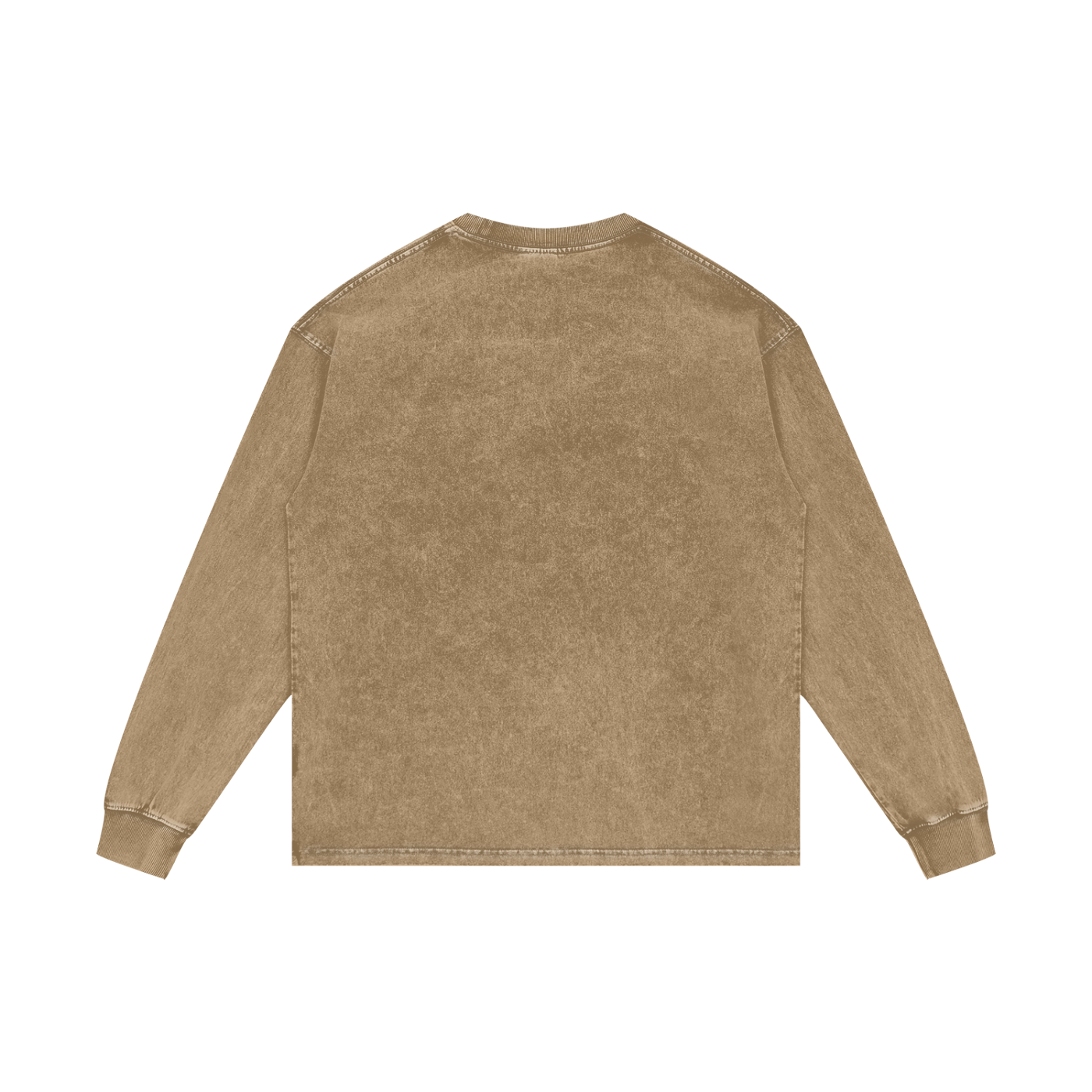 Acid Wash Oversize Long Sleeve T-Shirt - 250 GSM
