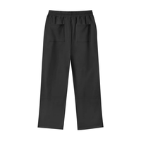 Unisex 100% Cotton Fleece Straight Wide Leg Jogger