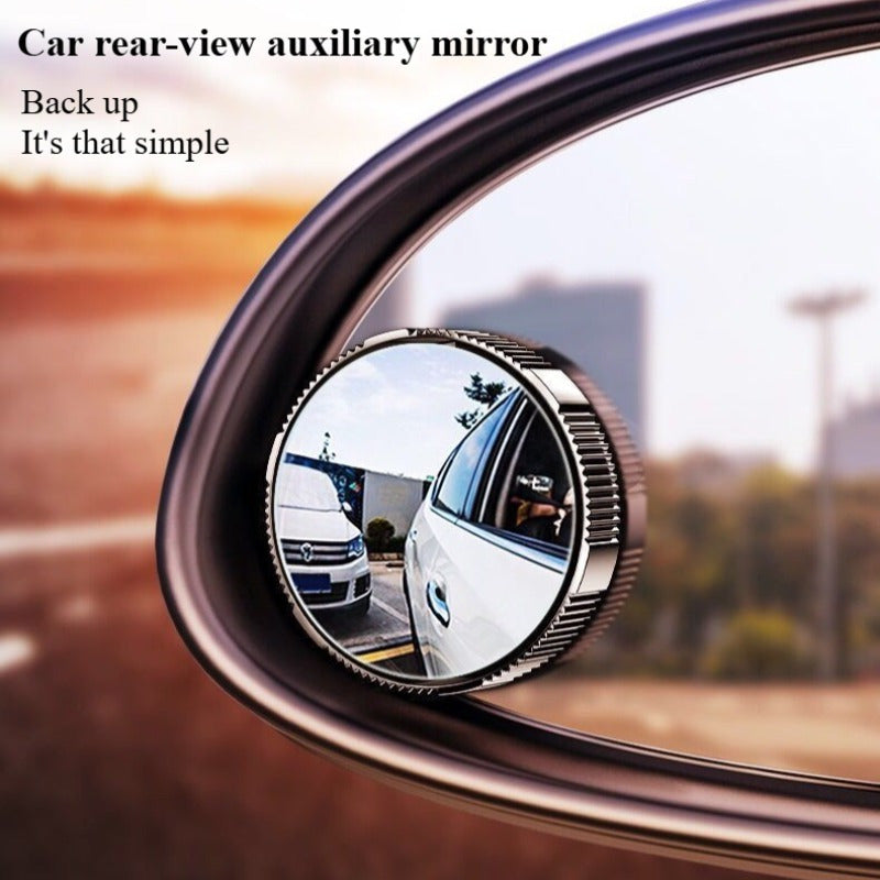 Car Rear-view Auxiliary Mirror, Installed On The Rear-view Mirror Can Broaden The Field Of Vision, Better Reversing, Turning, Suitable For Beginners Reversing, Observing Road Conditions, Beginners Mus