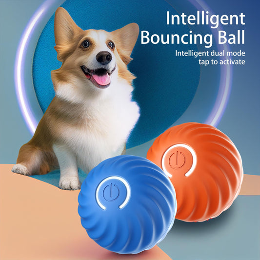 The Dog's Smart Self-rolling Bouncy Ball, With Safe Materials And Self-rolling And Bouncing Technology, Brings Great Fun To Animal Friends