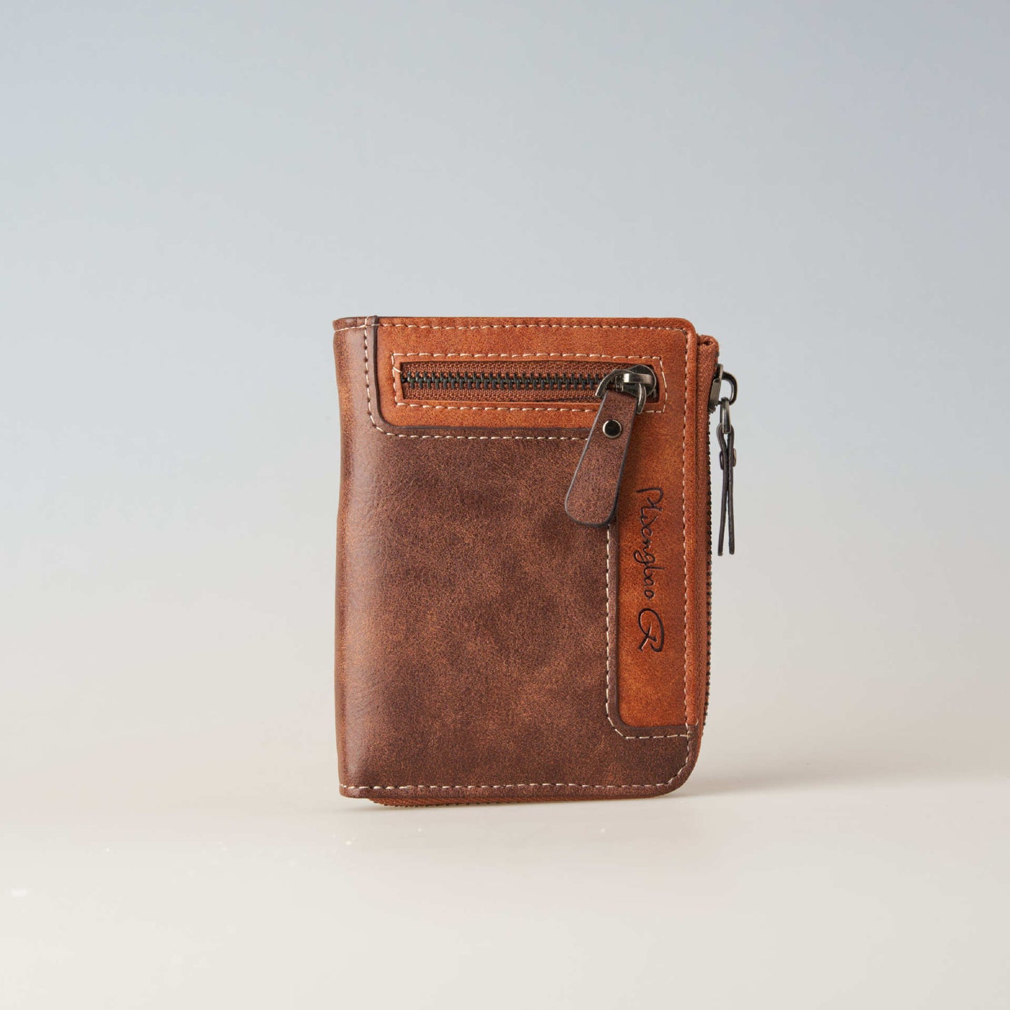 Men's Multi-functional Short Zipper Wallet