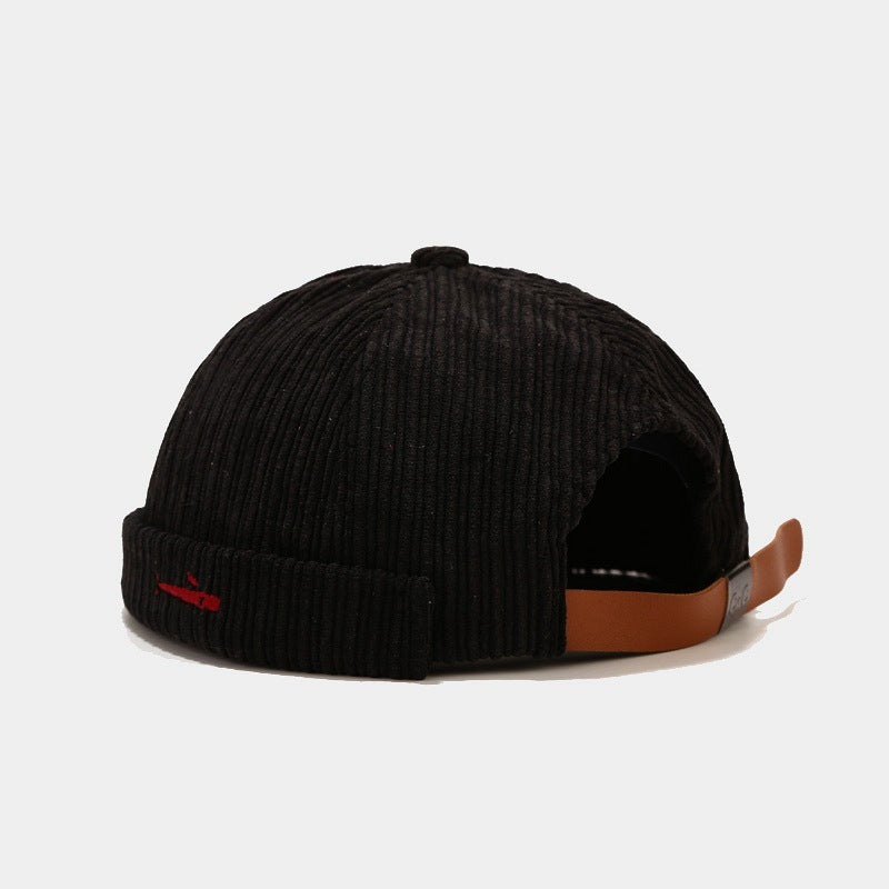 New Corduroy Chinese Landlord Hat Men And Women