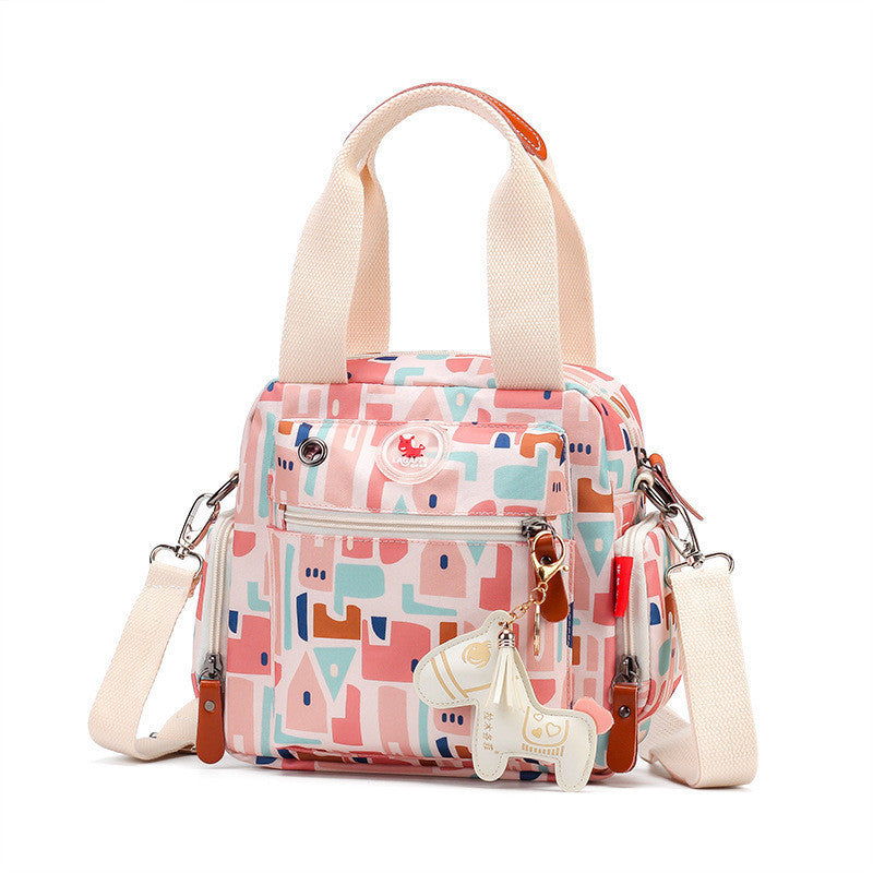 Canvas One-shoulder Messenger Women's Bag Casual Multifunctional Backpack