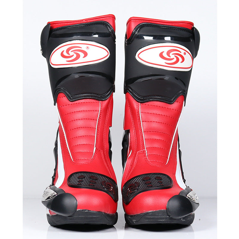 Motorcycle Boots Racing Shoes Riding Tribe Motorbike Riding Boots