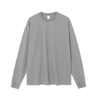 Enzyme Washed Long Sleeve T-shirt