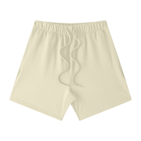 Streetwear Unisex Heavyweight Earth Tone Loose Fit FOG 100% Cotton Shorts