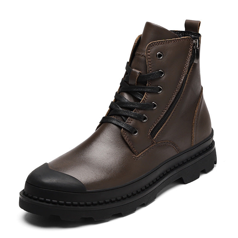 Top layer cowhide Martin boots