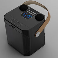 Bluetooth Speaker Outdoor Karaoke Large Volume Home Dual Microphone With Microphone Karaoke All-in-one Machine