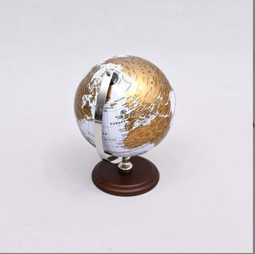 Tabletop Decorative Globe On Iron Tripod Frame-12