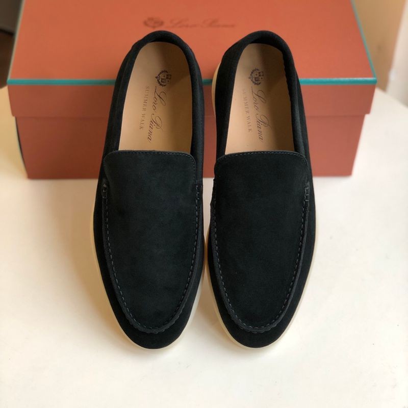 Men's God! Duty-free version! Italian high-end genuine leather men's casual shoes, simple plain flat loafers