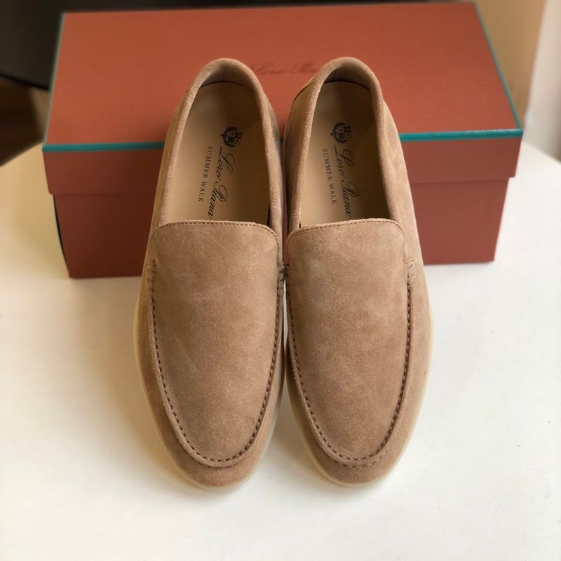 Men's God! Duty-free version! Italian high-end genuine leather men's casual shoes, simple plain flat loafers