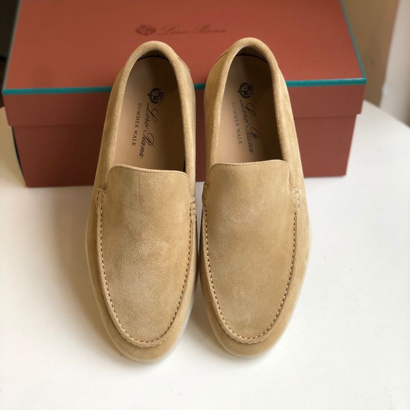 Men's God! Duty-free version! Italian high-end genuine leather men's casual shoes, simple plain flat loafers