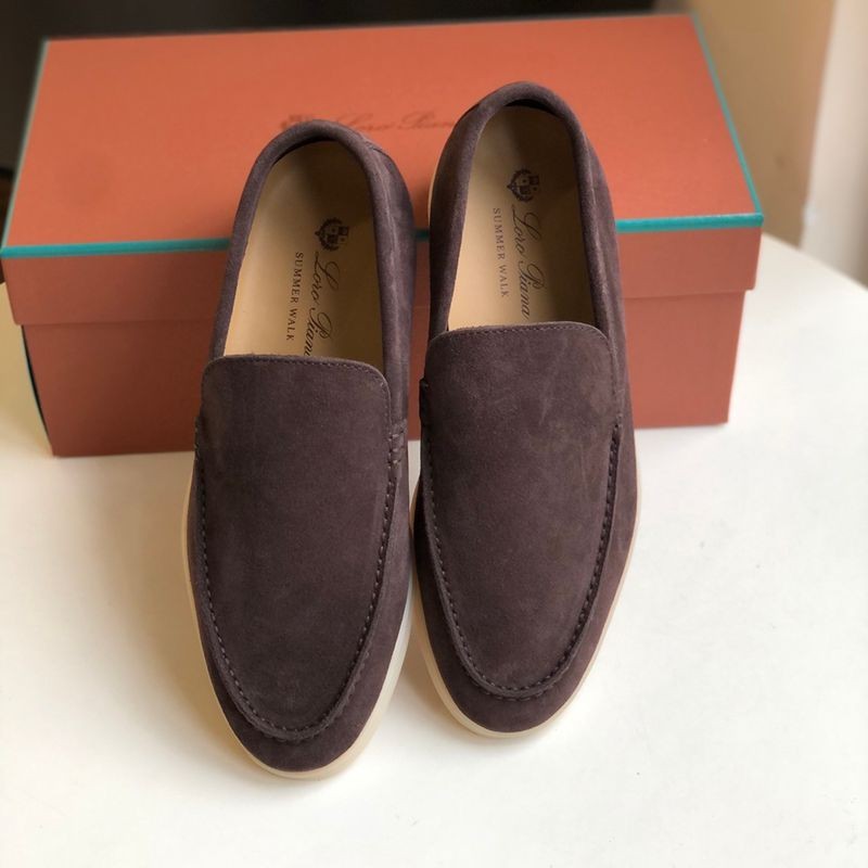 Men's God! Duty-free version! Italian high-end genuine leather men's casual shoes, simple plain flat loafers