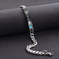 2 Style His Queen Her King Couple Bracelet