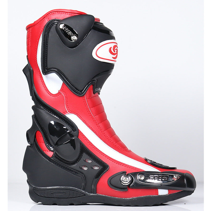 Motorcycle Boots Racing Shoes Riding Tribe Motorbike Riding Boots