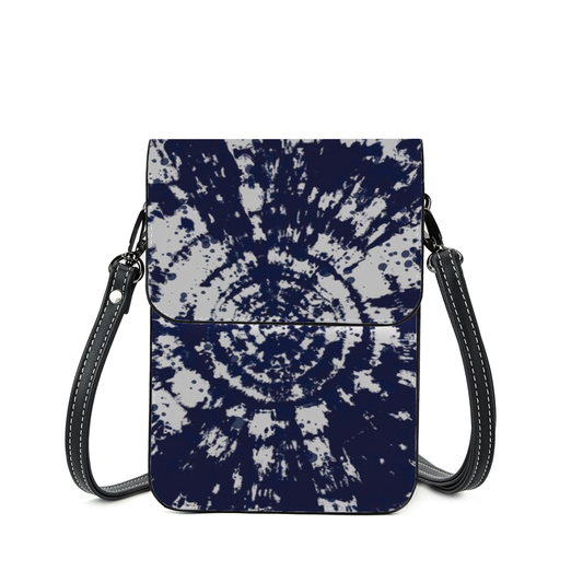 All-Over Print Leather Phone Bag