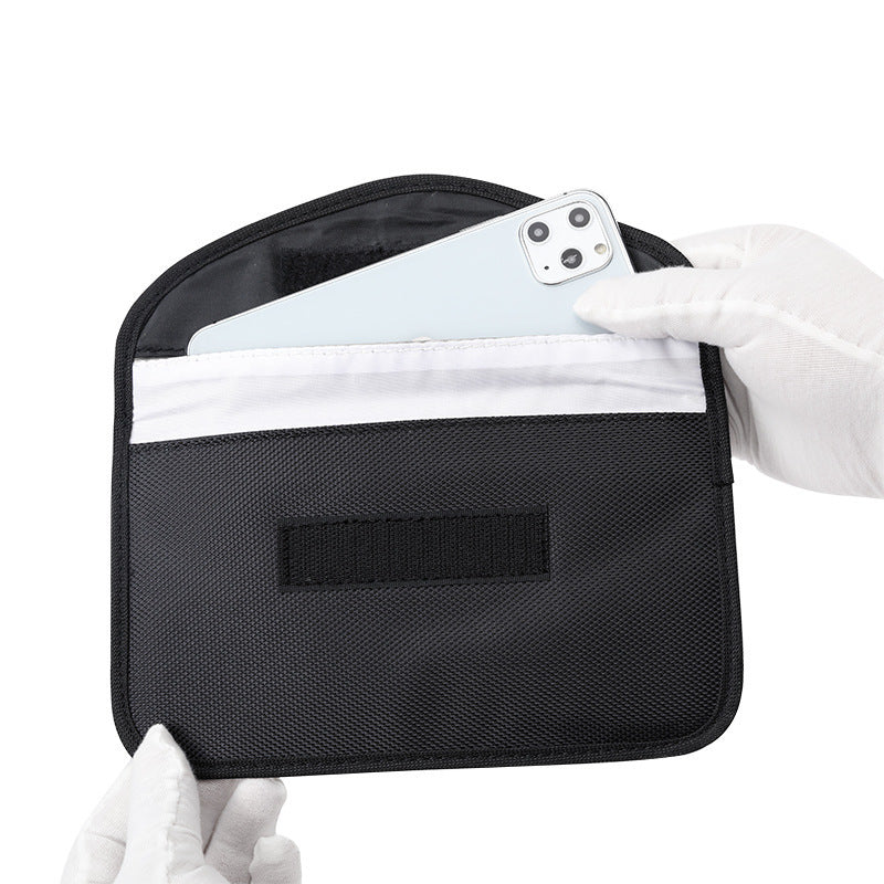 Radiation signal shielding bag