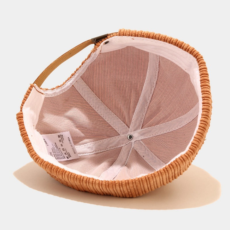 New Corduroy Chinese Landlord Hat Men And Women