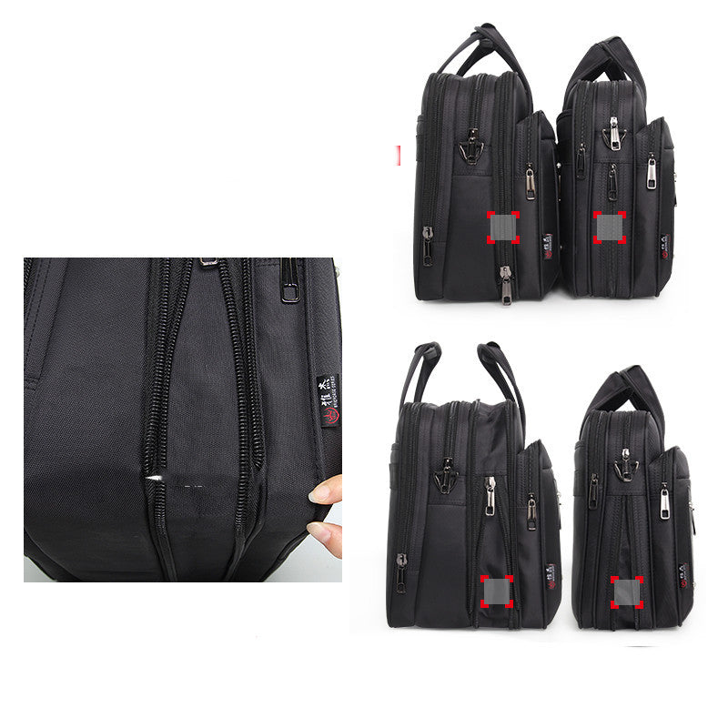 Business Men's Laptop Bag Shoulder Texture