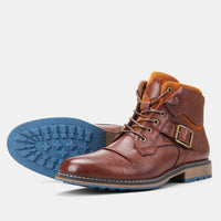 Large Size Men's Leather Boots Single Boots