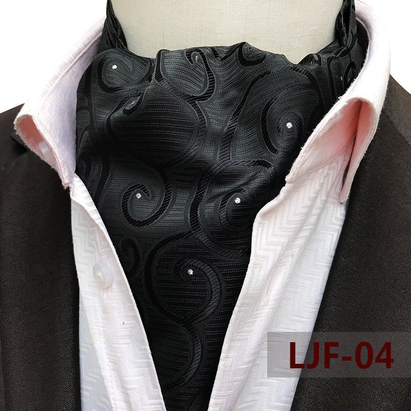 Men's Scarf Jacquard Polyester British