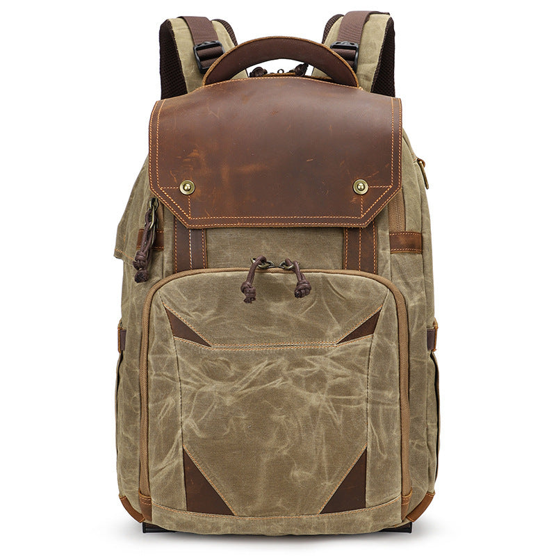 Canvas Waterproof Laptop SLR Camera Bag