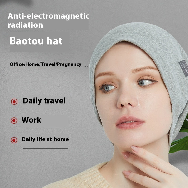 10064 Silver Fiber Radiation Protection Hat For Men And Women