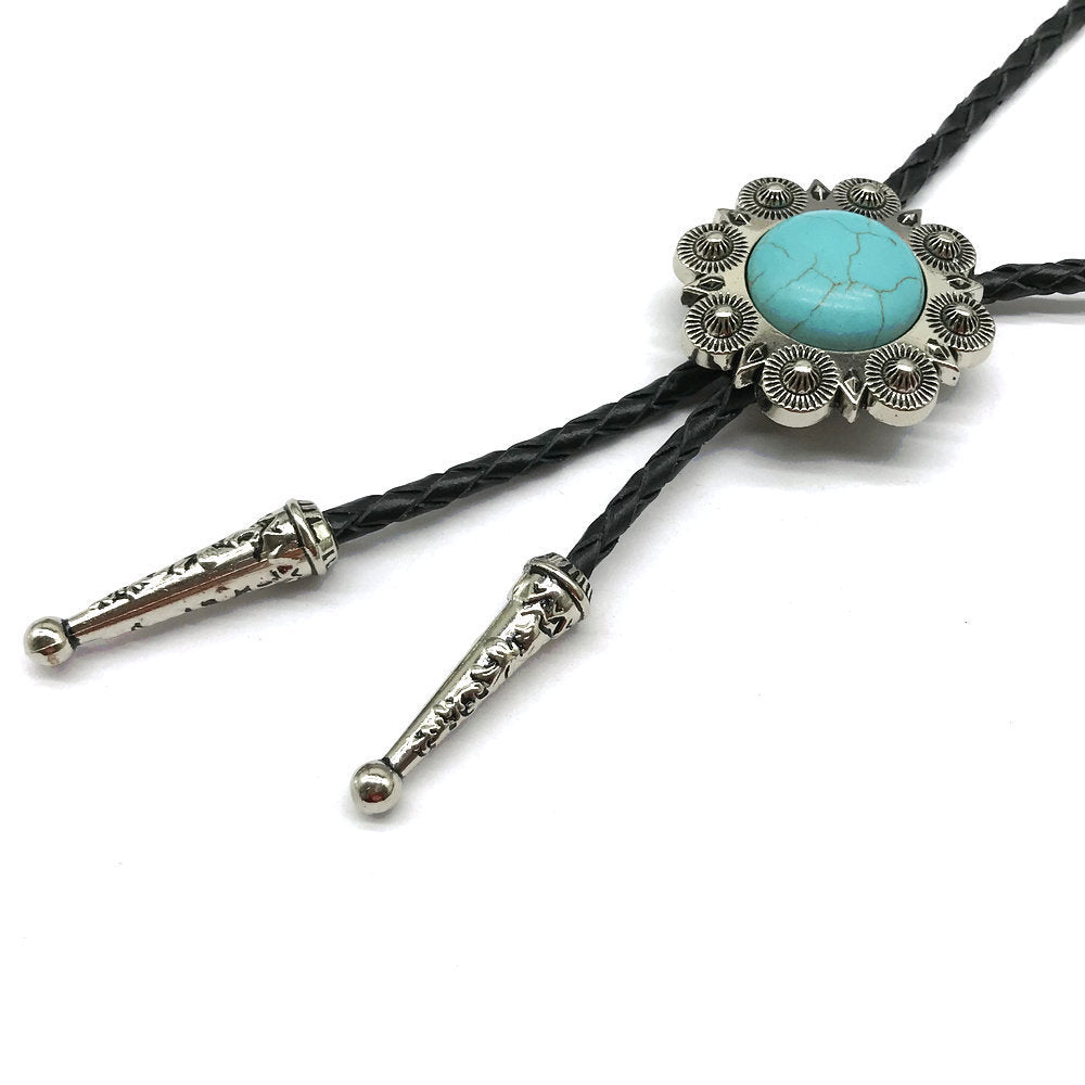 Turquoise Alloy Seat Creative Tie