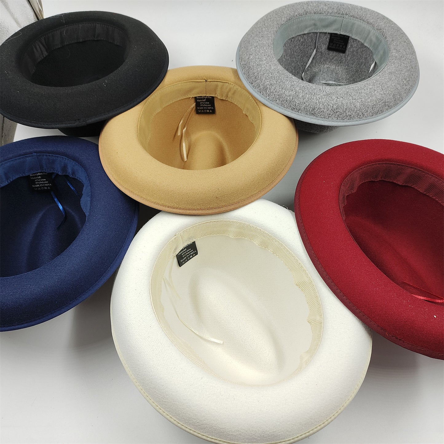 Men's Billycock Feather Fur Felt Hat