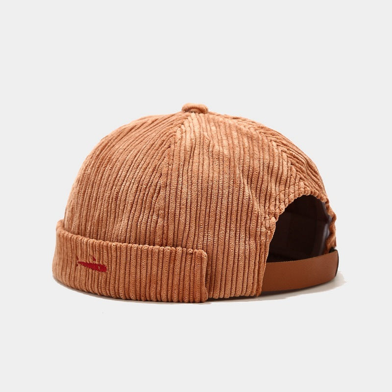 New Corduroy Chinese Landlord Hat Men And Women