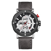 Genuine Leather High-end Waterproof Men's Luminous Quartz Watch