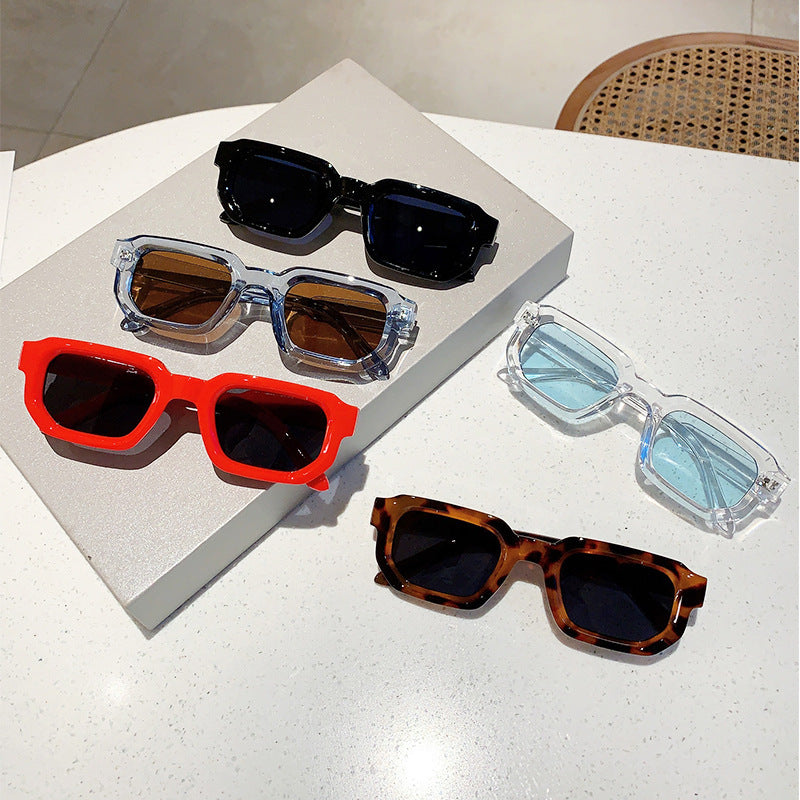 Square Small Frame Simple High-end Fashion Sunglasses