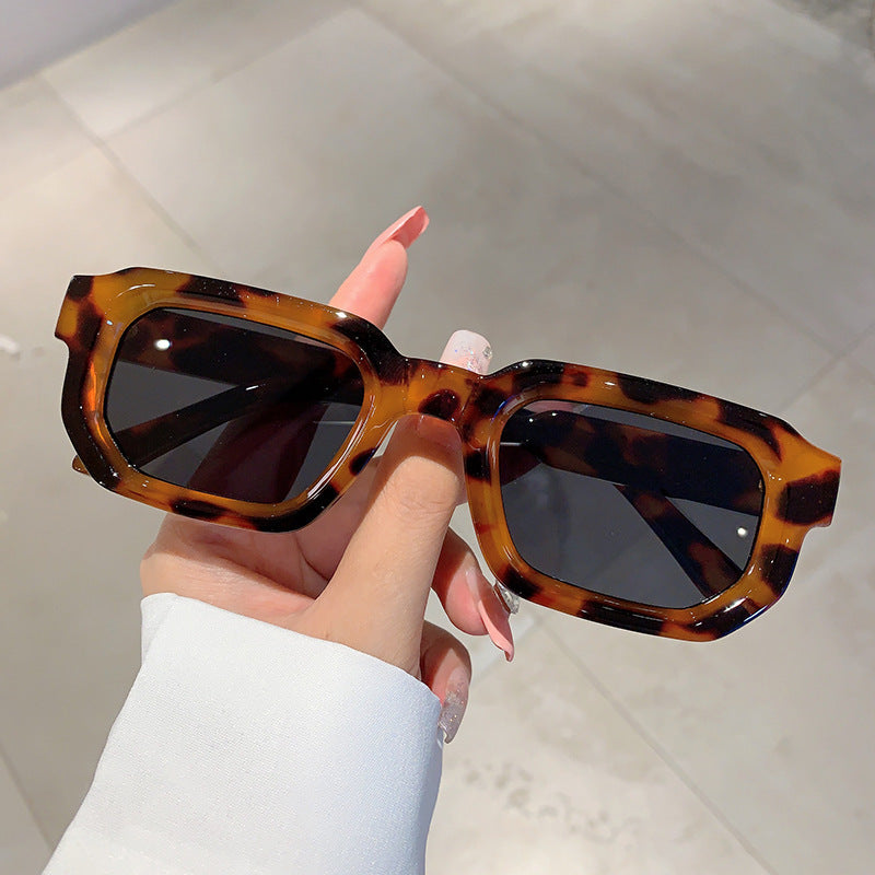 Square Small Frame Simple High-end Fashion Sunglasses