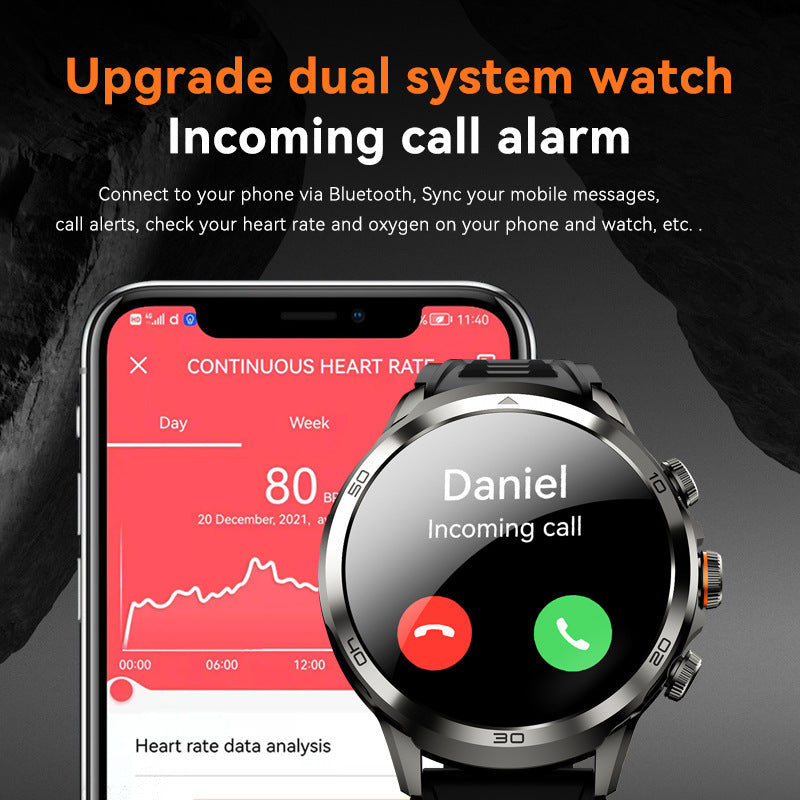 Round Screen Card Smart Watch