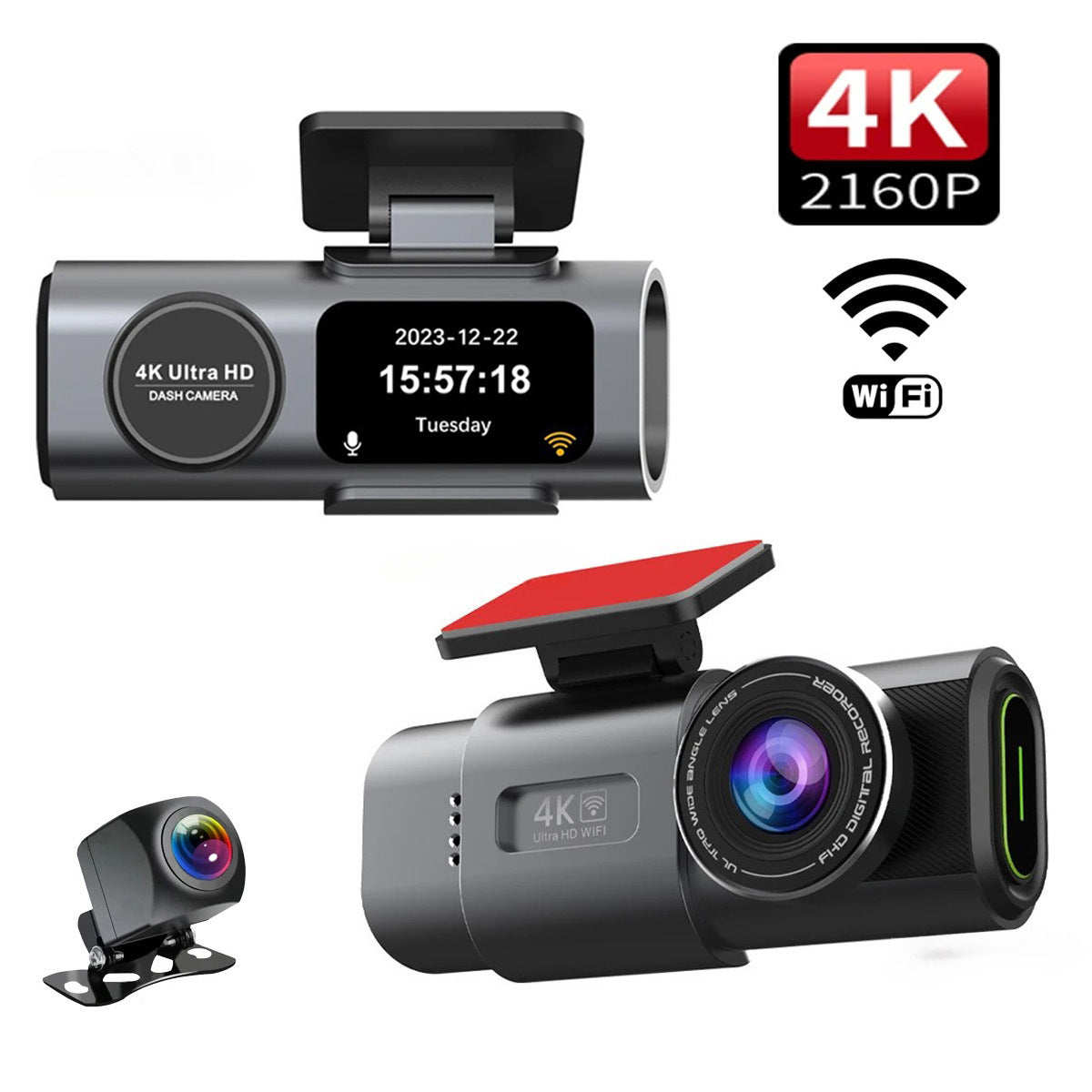 4KWiFi Night Vision HD Parking Surveillance