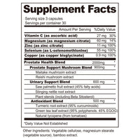 BSYS Prostate Health Capsules Urinary & Bladder Wellness Support  Anti-Inflammatory Balance  Antioxidant Protection  Immune Health Aid  Men's Prostate Care Formula