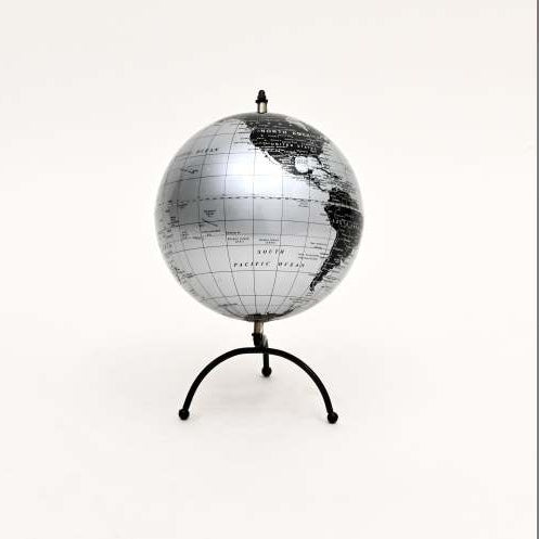 Tabletop Decorative Globe On Iron Tripod Frame-12