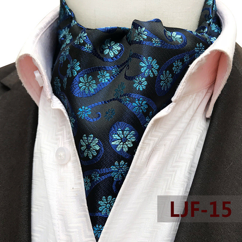 Men's Scarf Jacquard Polyester British