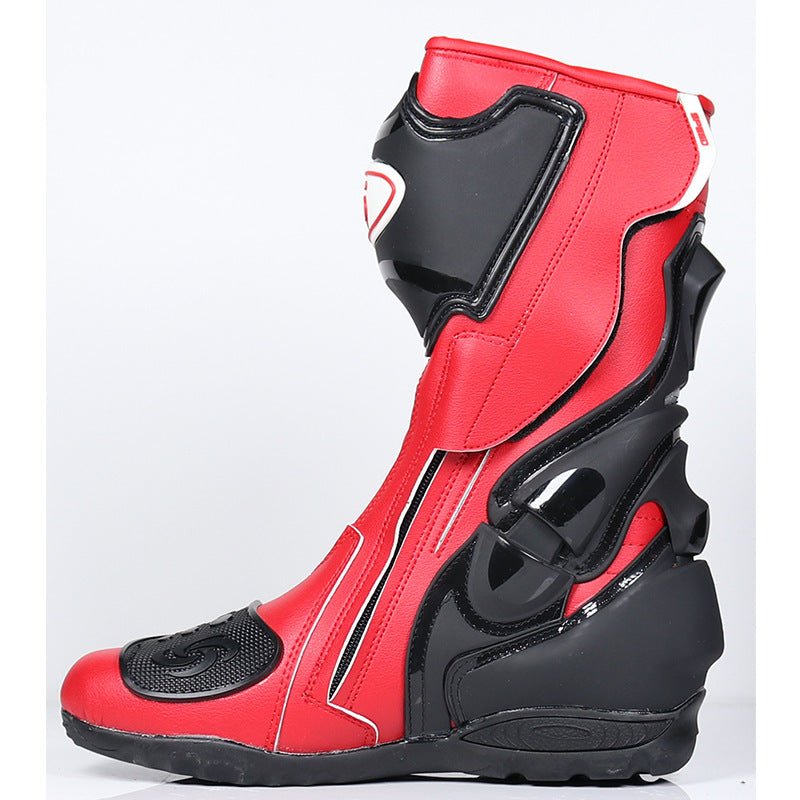 Motorcycle Boots Racing Shoes Riding Tribe Motorbike Riding Boots