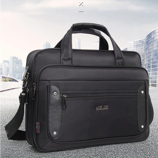 Business Men's Laptop Bag Shoulder Texture