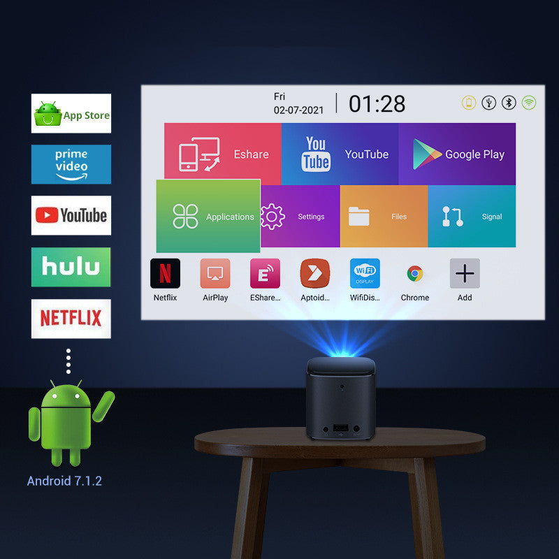 Mini Touch Android Projector For Home