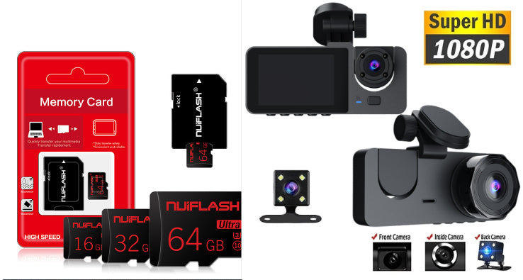 High-capacity High-speed Driving Recorder SD Card