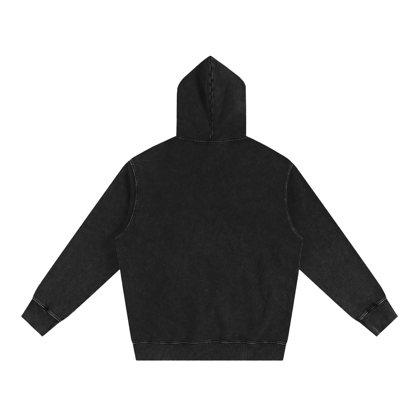 Heavyweight Pure Cotton Classic Snow Washed Hoodie