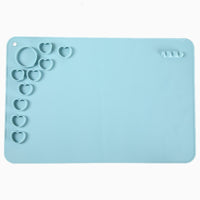 Children's New Silicone Graffiti Painting Mat Puzzle Cute Clear Drawing Light Color Coloring Book In Stock Wholesale
