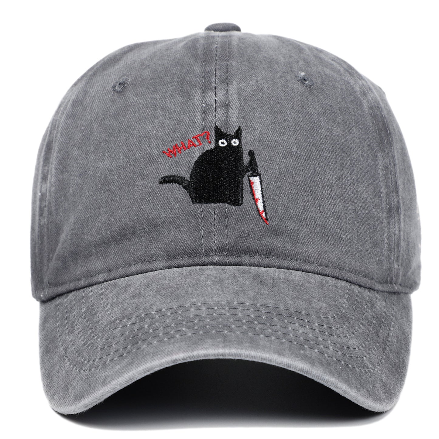 Cotton Worn Looking Washed-out Baseball Cap