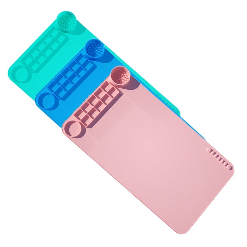 Children's New Silicone Graffiti Painting Mat Puzzle Cute Clear Drawing Light Color Coloring Book In Stock Wholesale