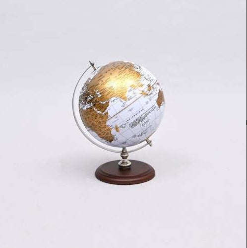 Tabletop Decorative Globe On Iron Tripod Frame-12